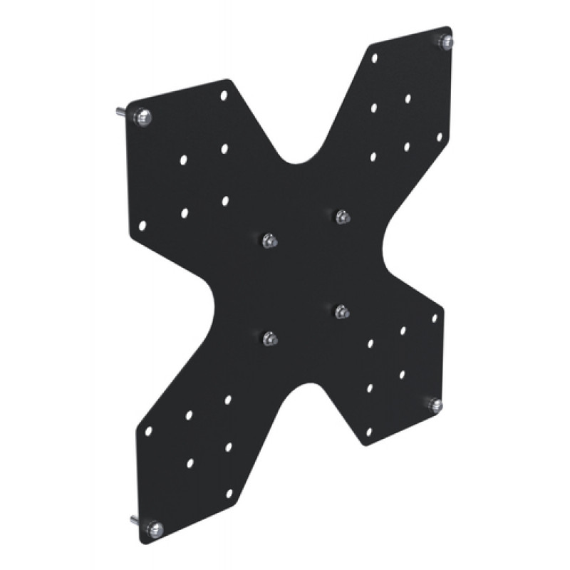 Ergonomic Solutions Hook & Rail VESA 100 na 200/300/400 adaptér - čierna