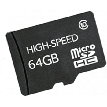 BrightSign SDHC-64C10-1(M) - 64 GB - MicroSD - Class 10