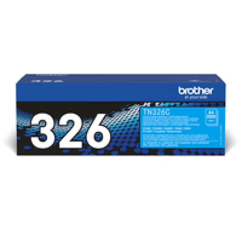 3rd Party KOMPA toner cyan TN-326C cca 3500 str. Brother HL-L8250 - tonerová jednotka
