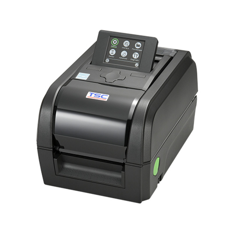 TSC TX610, LCD, DRAM 128MB/FLASH 128MB, USB+ RS-232+ ETHERNET+ USB HOST+ RTC+ BUZZER, WiFi READY, EU (EMEA) - tlačiareň etikiet - 128 MB