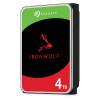 Bundle SEAGATE NAS HDD 4x4TB IronWolf 5400rpm 6Gb/s SATA 256MB Cache 3,5 palca 24x7 CMR pre NAS a RAID rackové systémy čierna
