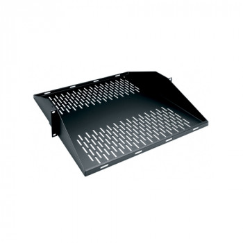 Vaddio Middle Atlantic - rack - polica - čierna - 2U - 48,3 cm (19 palcov)