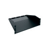 Vaddio Middle Atlantic U317 - rack - polica - čierna - 3U - 48,3 cm (19 palcov)