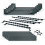 Middle Atlantic Products BUNDLE-LARGE - montážna sada - čierna