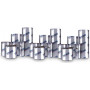 TSC 165mm x 600m 8300-PWX Premium vosková páska, čierna, 6 rolí/kartón