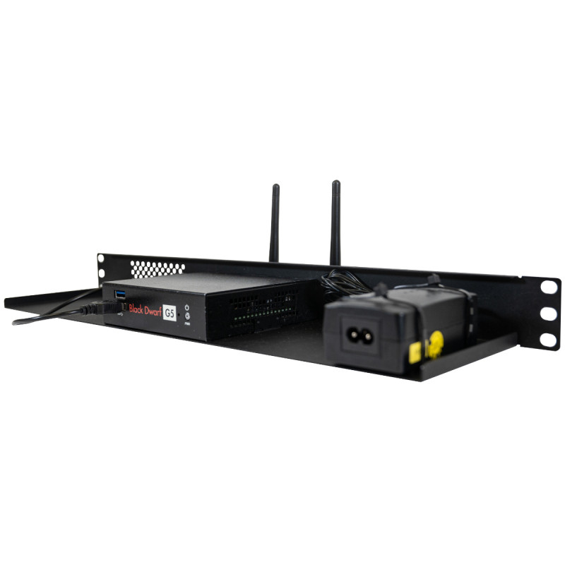 Securepoint 19 palcov montážna sada do racku Premium Black Dwarf G5