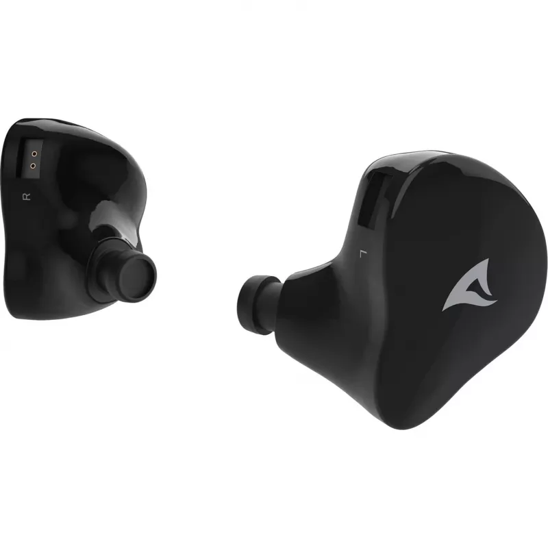 Sharkoon Stealthbite IEM In-Ear herný headset s odnímateľným mikrofónom na ramene, USB-C/USB-A/3,5 mm, čierny