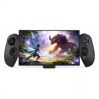 Deltaco GAM-196 drôtový USB-C gamepad pre Nintendo Switch 2, čierny