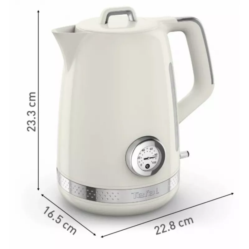 Tefal Soleil KO355AE0 Elektrická kanvica 1,7 l 2400 W biela