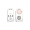 Chillax CB210 DECT digitálny audio babyphone s obojsmernou komunikáciou, teplotným senzorom a nočným svetlom, biela