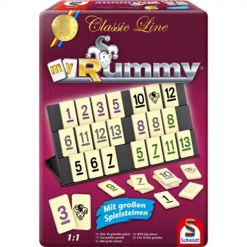 Schmidt Spiele Classic Line MyRummy v plechovej krabici