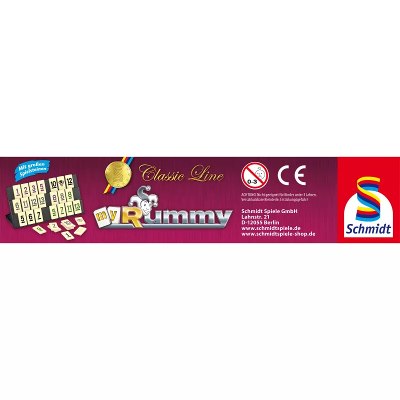 Schmidt Spiele Classic Line MyRummy v plechovej krabici
