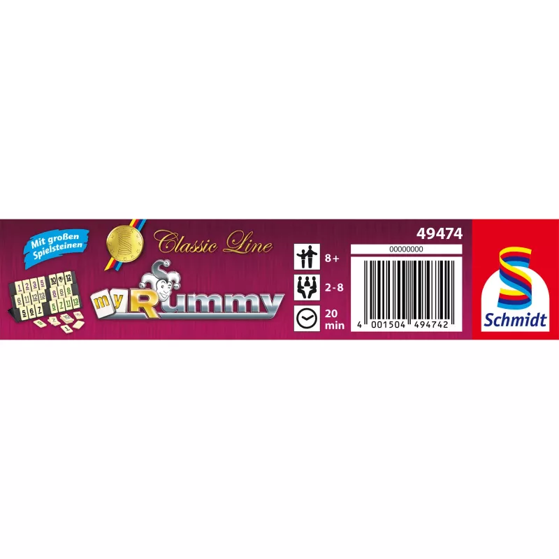 Schmidt Spiele Classic Line MyRummy v plechovej krabici