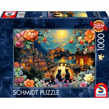 Schmidt Spiele Trio v mesačnom svetle 1000-dielne puzzle