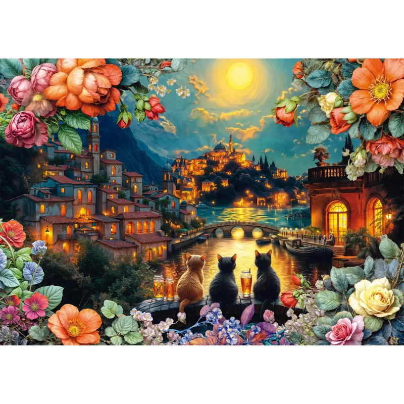 Schmidt Spiele Trio v mesačnom svetle 1000-dielne puzzle