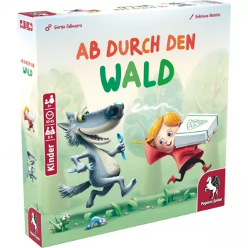 PEGASUS Ab durch den Wald - lesné dobrodružstvo kartová hra pre 2-4 hráčov, od 8 rokov