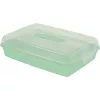 Curver obdĺžniková prepravná krabica na tortu 45 x 29,5 x 11,1 cm svetlomodrá