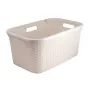 CURVER koš na bielizeň Style 45L 59,2x38x27cm krémová