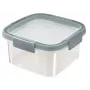 CURVER Smart Eco Fresh štvorcová nádoba na potraviny, 1,1 L, 16x16x9 cm