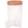 CURVER Okrúhla miska na potraviny s lyžicou, 1,7L, Rôzne farby, plast bez BPA
