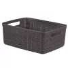 Curver Košík Juta S 5L 27x20x11cm tmavosivá