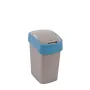 CURVER Deco Flip Bin 25L odpadkový kôš strieborná/modrá