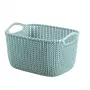 CURVER koš Knit S obdĺžnikový 8L 30x22x17cm modrý