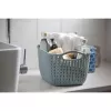 CURVER koš Knit S obdĺžnikový 8L 30x22x17cm modrý