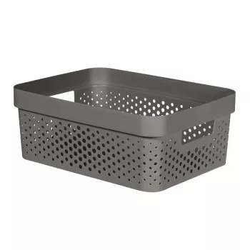 CURVER Infinity Recycled box 11L 36x27x14cm tmavosivá