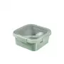 CURVER Smart Eco To Go štvorcová obedová krabička 0,9L Soft Green