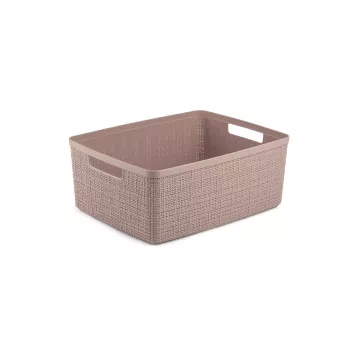 CURVER kôš Jute M 12L 36x28x15cm ružový