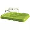 CURVER obojstranná podložka pod riad Kitchen Essentials zelená