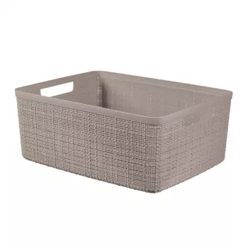 CURVER koš Jute M 12L 36x28x15cm béžová