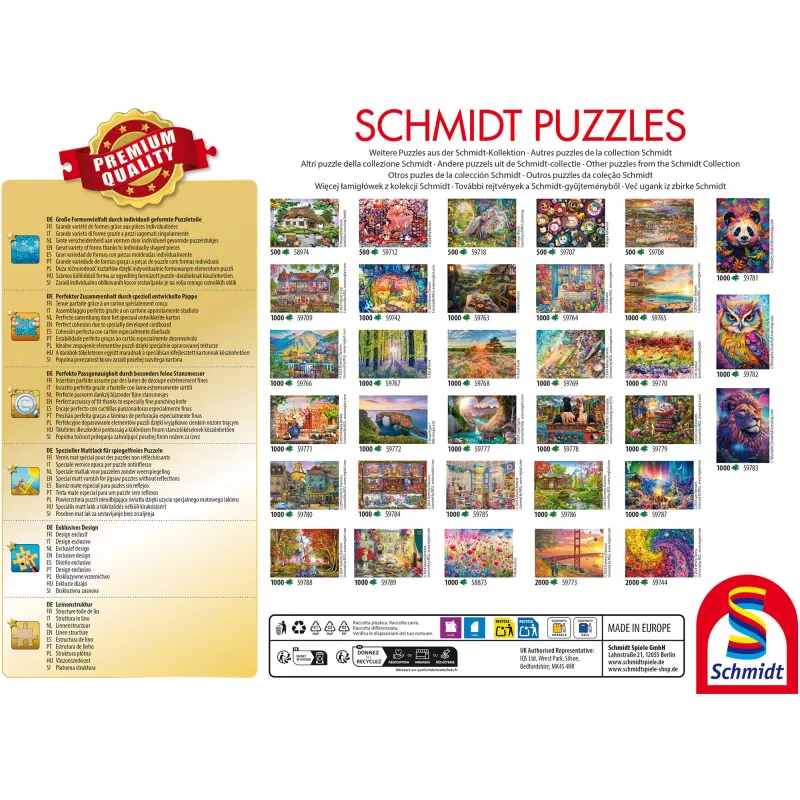 Schmidt Spiele Zo starého nové - ozdobené s láskou (1000 dielov) 1000-dielne puzzle