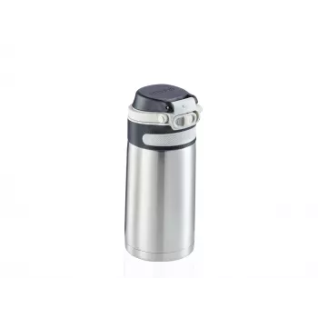 LEIFHEIT Thermo Mug Flip 350 ml strieborná