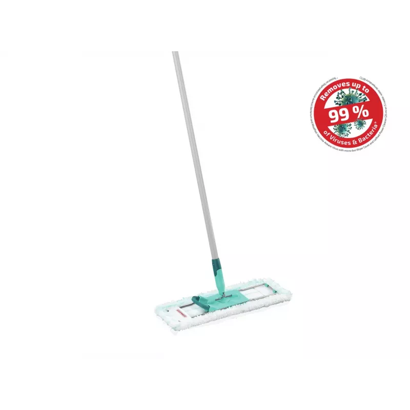 LEIFHEIT Profi XL Micro Duo mop na podlahu s oceľovou tyčou, 42 cm