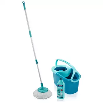 LEIFHEIT čistiaca súprava na podlahu Rotations-Disc-Mop Ergo s Power Cleaner 1L