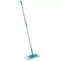 LEIFHEIT PowerClean M kefa na podlahu s teleskopickou tyčou, 33 cm, zelená/sivá