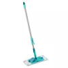 LEIFHEIT PowerClean M kefa na podlahu s teleskopickou tyčou, 33 cm, zelená/sivá