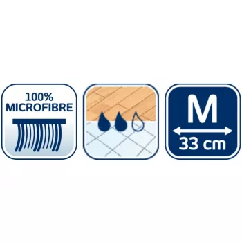 Leifheit Clean & Compact M náhradný mikrofázový návlek na mop