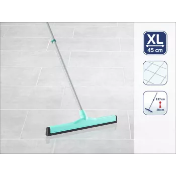 LEIFHEIT Classic Aqua Collect stierka na podlahu s teleskopickou tyčou, 45 cm, zelená/biela