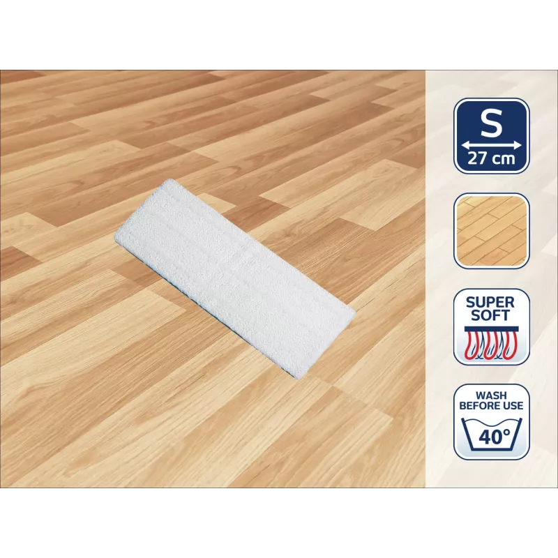LEIFHEIT náhradná kefa Picobello S Super Soft 27 cm mikrofázový návlek na mop