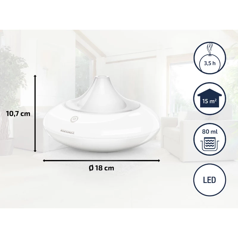 SOEHNLE Air Aromatizator Ravenna ultrazvukový aromatický difuzér