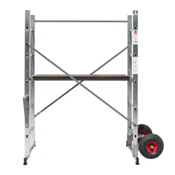 HAILO lešenie HobbyStep H3 oceľ 2x5 stupňov skladacia pracovná plošina