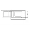 HAILO Multi-Box Duo L podlinkový odpadkový systém, 2x14L, biela