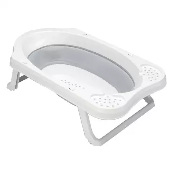 KEEEPER skladacia detská vaňa Maja Pure 48x82x23,5 cm sivá