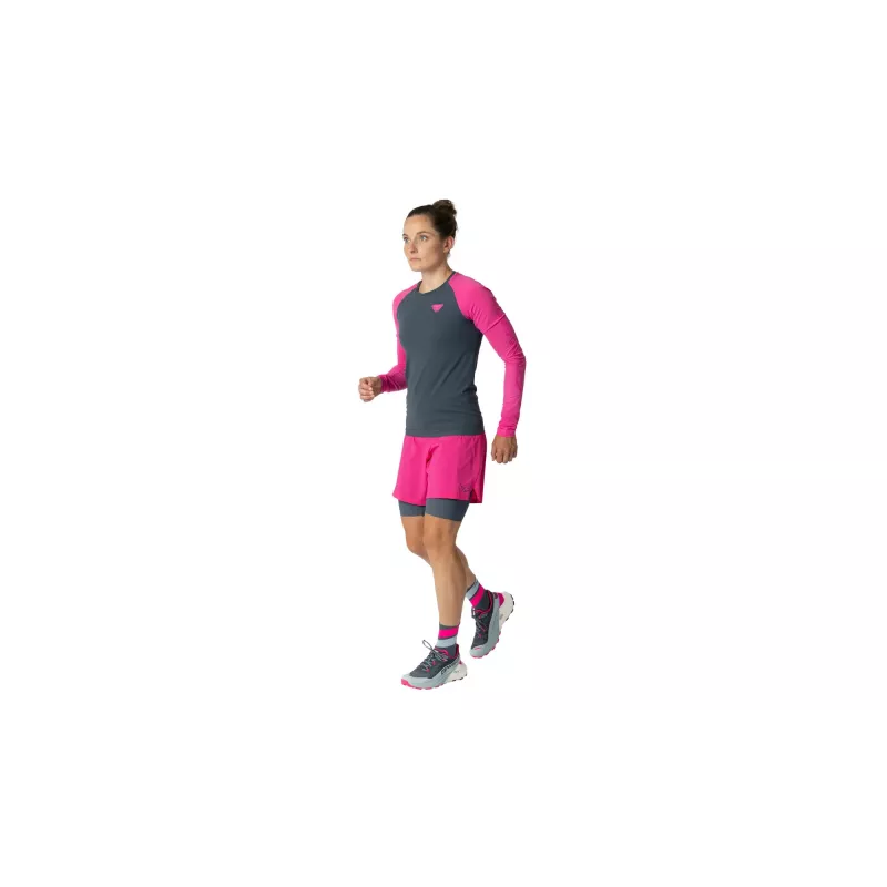 Salewa dámske Dynafit Ultra 2/1 bežecké šortky Pink Glo XS