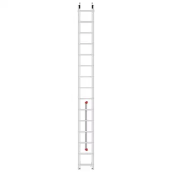 HAILO S80 ProfiStep duo kombinovaný rebrík, hliník, 2x15 priečok, max. zaťaženie 150 kg
