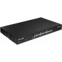 Edimax Pro GS-5424PLX 24-port Gigabit PoE+ Smart Switch so 4x 10G SFP+ uplink, 400W budget, L2+ management, Rackmount