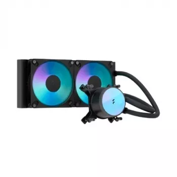 Fractal Design Radius 240 RGB čierny All-in-One kvapalinový chladič CPU